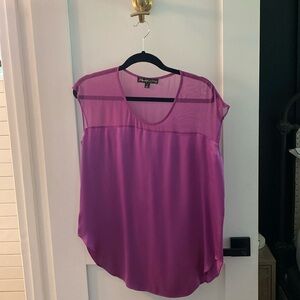 Elizabeth and James Silk Blouse (Size Small)